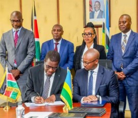 The Kenya High Commissioner H. E. Amb. Janet Mwawasi Oben participated in the signing of a Memorandum of Understanding (MoU) between the Republic of Kenya and the Republic of Rwanda to facilitate the importation of refined petroleum products through Kenya's Northern Corridor transit route. The agreement marks a significant milestone in strengthening bilateral cooperation, enhancing regional trade and energy security, and advancing economic integration within the East African region.