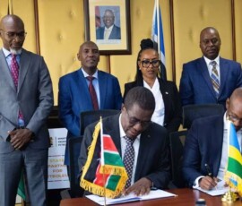 The Kenya High Commissioner H. E. Amb. Janet Mwawasi Oben participated in the signing of a Memorandum of Understanding (MoU) between the Republic of Kenya and the Republic of Rwanda to facilitate the importation of refined petroleum products through Kenya's Northern Corridor transit route. The agreement marks a significant milestone in strengthening bilateral cooperation, enhancing regional trade and energy security, and advancing economic integration within the East African region.